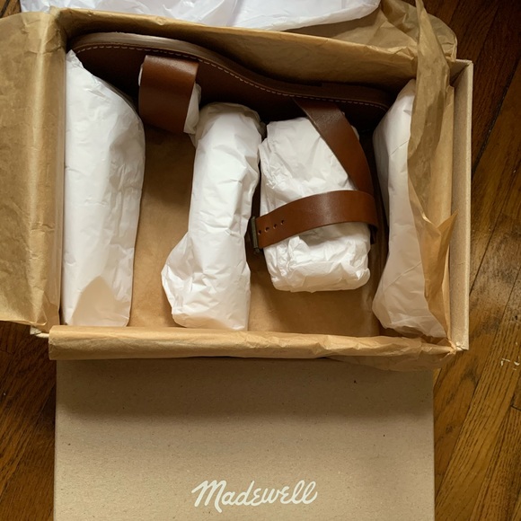 Bnew Madewell Leather Ankle Strap Sandal - Picture 4 of 5